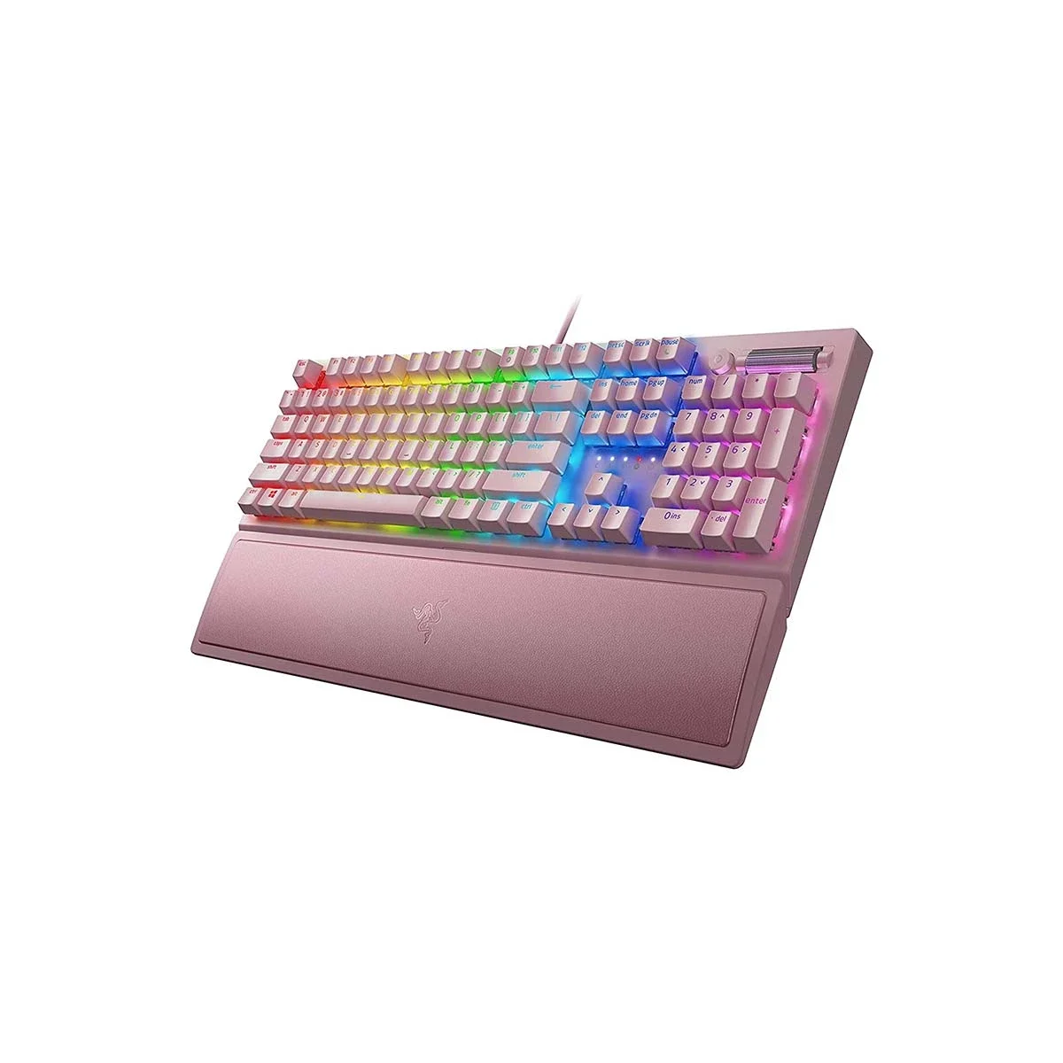 Razer BlackWidow V3 Mechanical Gaming Keyboard Green Switch Quartz US - Thumbnail 2