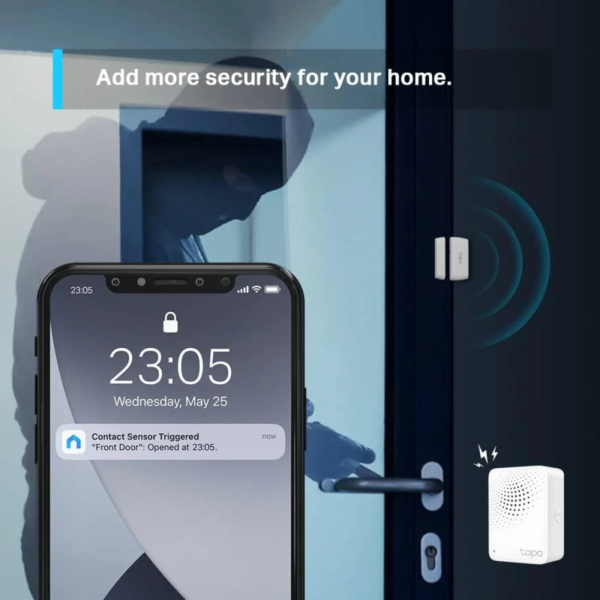 TP-LINK Tapo T110 Smart Door & Window Contact Sensor - Image 6