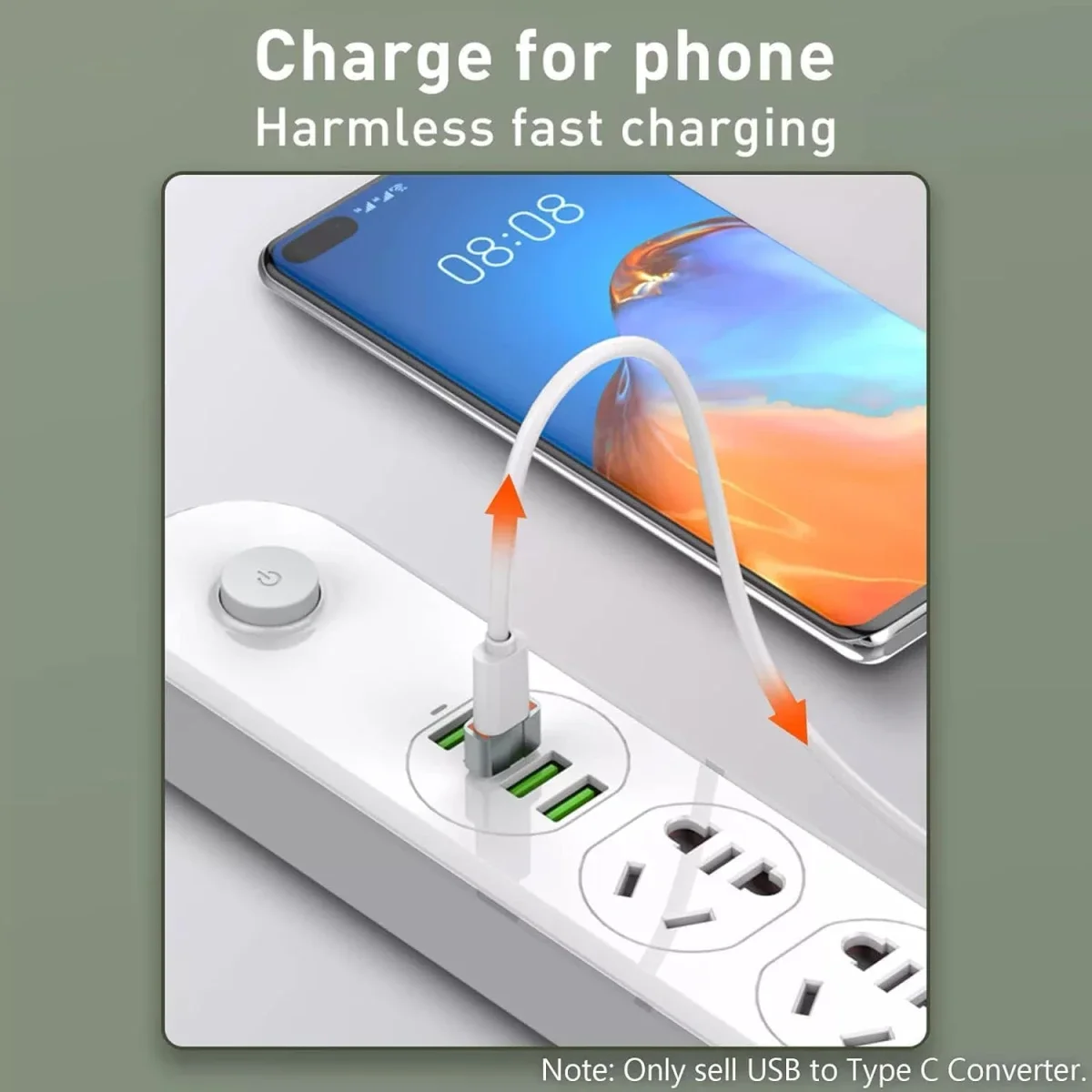 محول LDNIO LC150 من USB-C أنثى إلى USB ذكر لون رمادي - Image 7