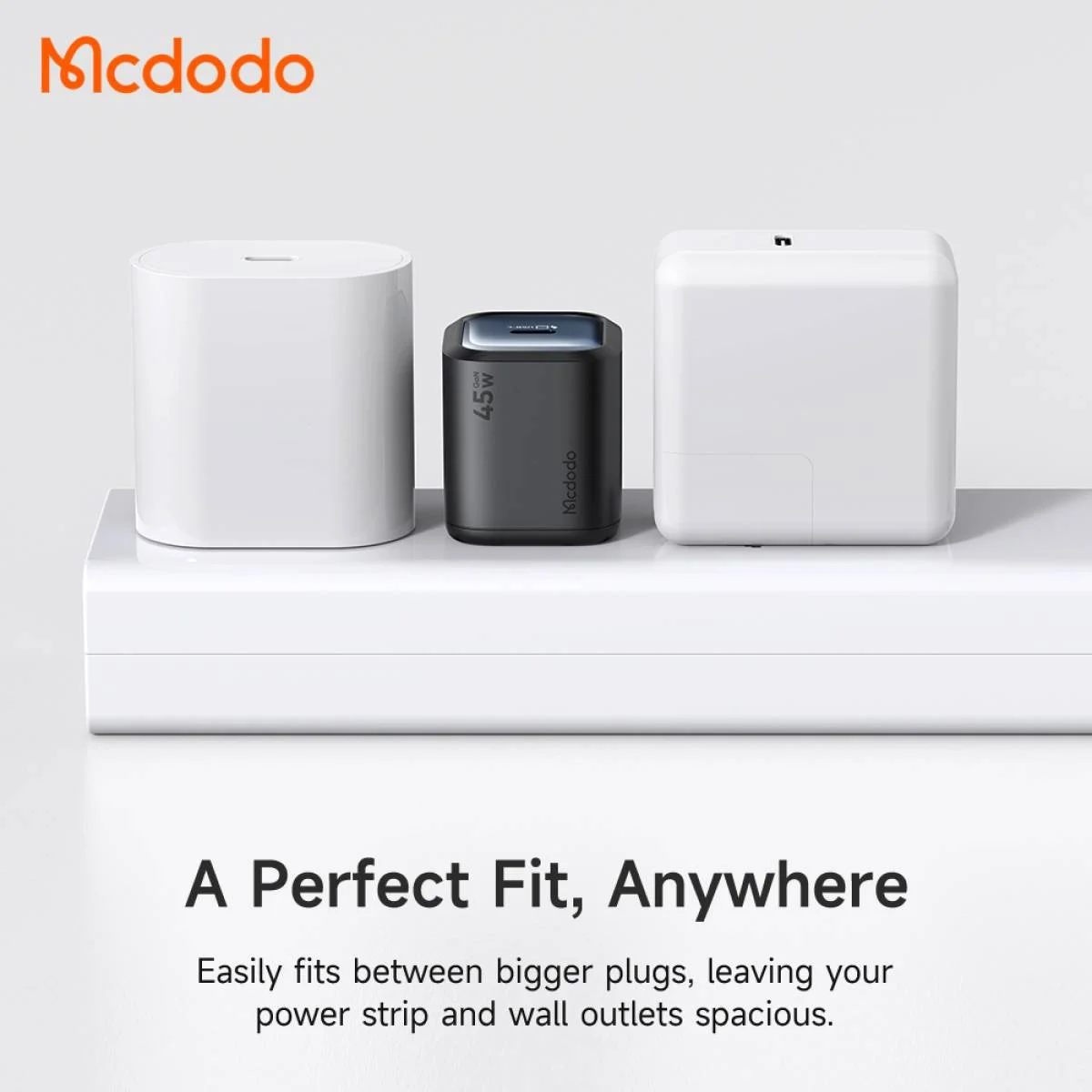 Mcdodo CH-439 45W USB-C Mini GaN Charger with SFC 2.0 - Thumbnail 2