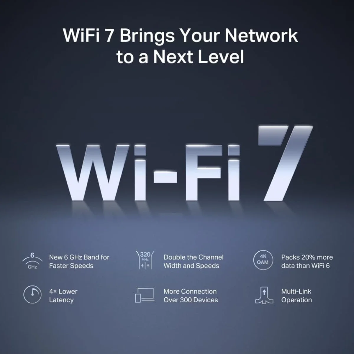 MERCUSYS MR47BE BE9300 Tri-Band Wi-Fi 7 Router with 4× 2.5Gbps Ports - Thumbnail 10