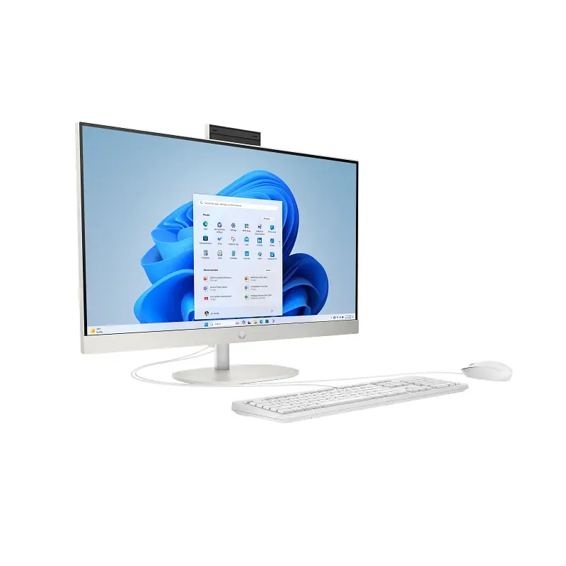 HP 27-cr2040ne D2LG9EA AI All-in-One Desktop, Intel Core Ultra 7 255U, 8GB RAM, 512GB SSD, 27-inch FHD IPS Touch, Keyboard & Mouse, DOS - Image 3