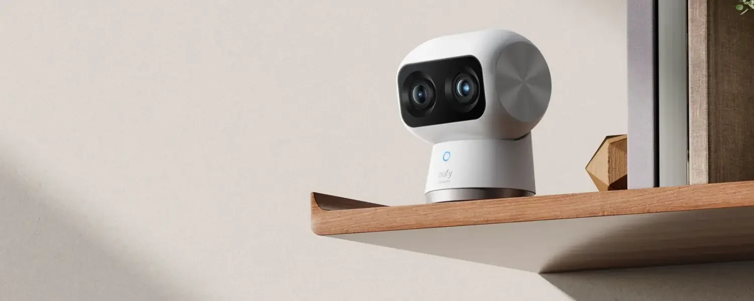 كاميرا Anker eufy Indoor Cam S350 مزدوجة بتحريك أفقي وعمودي T8416321 - Image 5