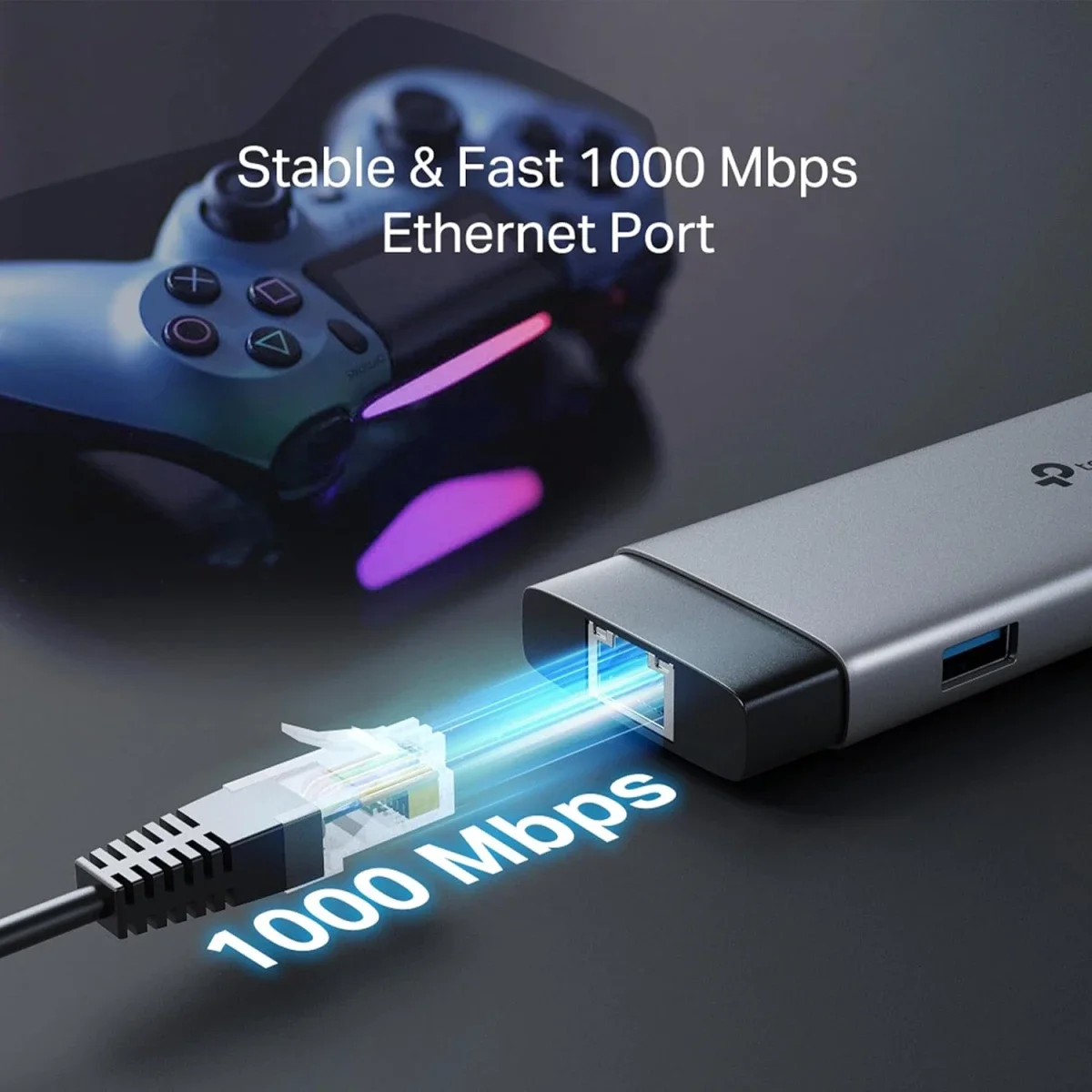 موزع USB Type-C TP-LINK UH9120C 9 في 1 مع HDMI بدقة 4K@60Hz وإيثرنت جيجابت وPD بقدرة 100W - Image 7