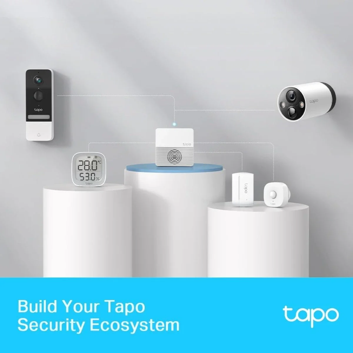 موزع ذكي TP-LINK Tapo H200 لإنترنت الأشياء يدعم 64 مستشعرًا ومفتاحًا + 4 كاميرات أو أجراس باب تعمل بالبطارية - Thumbnail 5