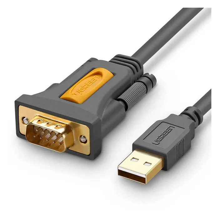 كابل محول Ugreen 20223 من USB 2.0 إلى Serial DB9 RS-232 بطول 3 متر
