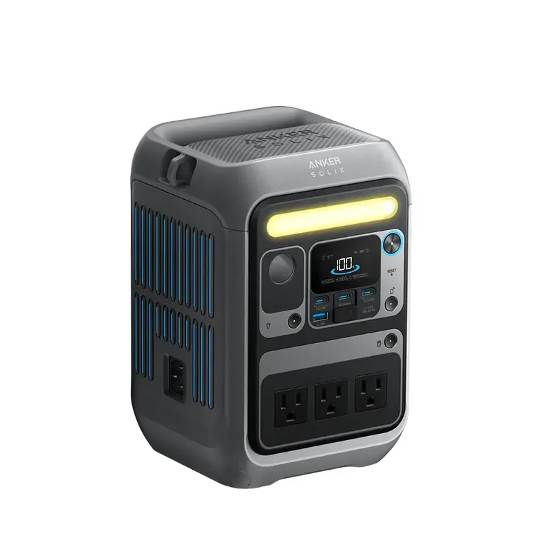محطة طاقة محمولة Anker SOLIX C300 سعة 288Wh وقدرة 300W رمادي غامق – A17222Z1 - Image 11