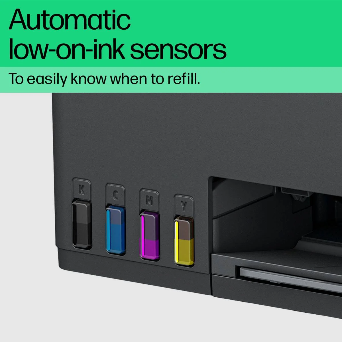 طابعة متعددة الوظائف HP Smart Tank 581 بخزان حبر، سوداء، 4800 × 1200 dpi، 11 صفحة/دقيقة، واي فاي - Image 8