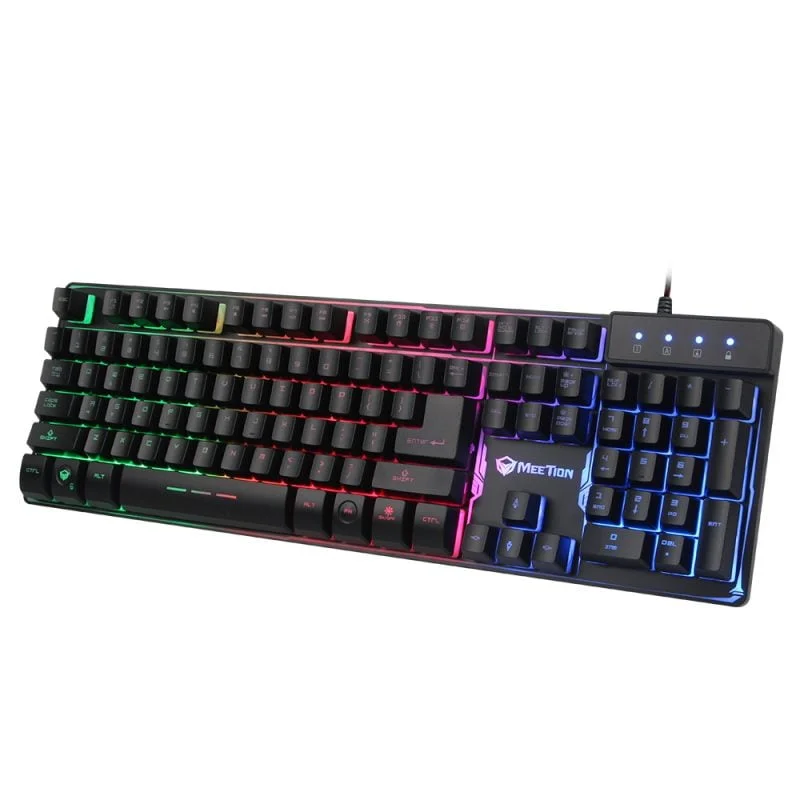 Meetion K9300 Rainbow Backlit Gaming Keyboard – 19-Key Anti-Ghosting - Thumbnail 7