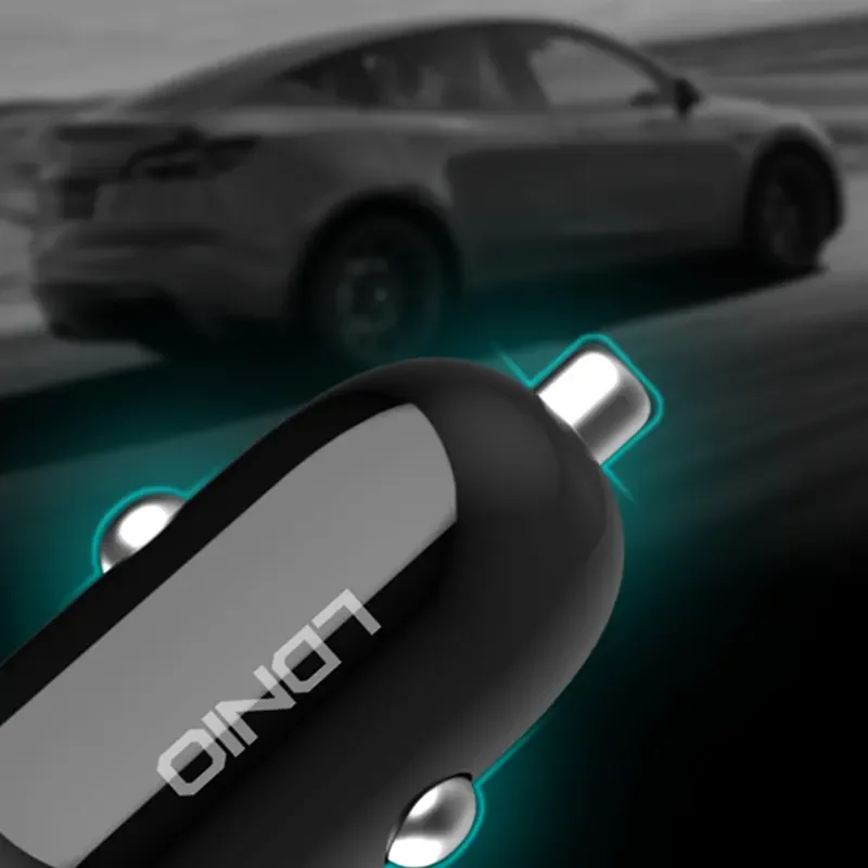 LDNIO C106 30W PD Super Fast Car Charger - Thumbnail 5