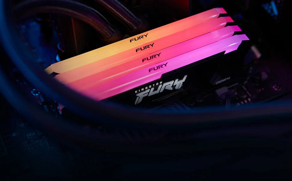 ذاكرة رام Kingston FURY Beast RGB 16GB DDR4 بسرعة 3200MT/s - Image 7