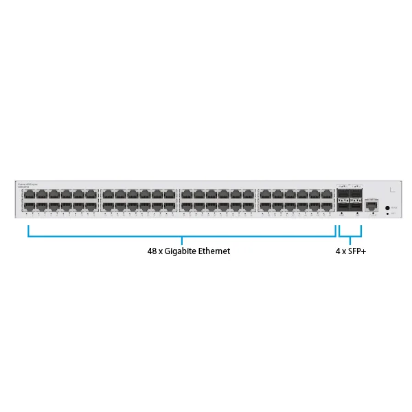 HUAWEI eKit S220-48P4X Smart Managed Switch 48-Port Gigabit PoE+ with 4x 10GE SFP+ - Image 3