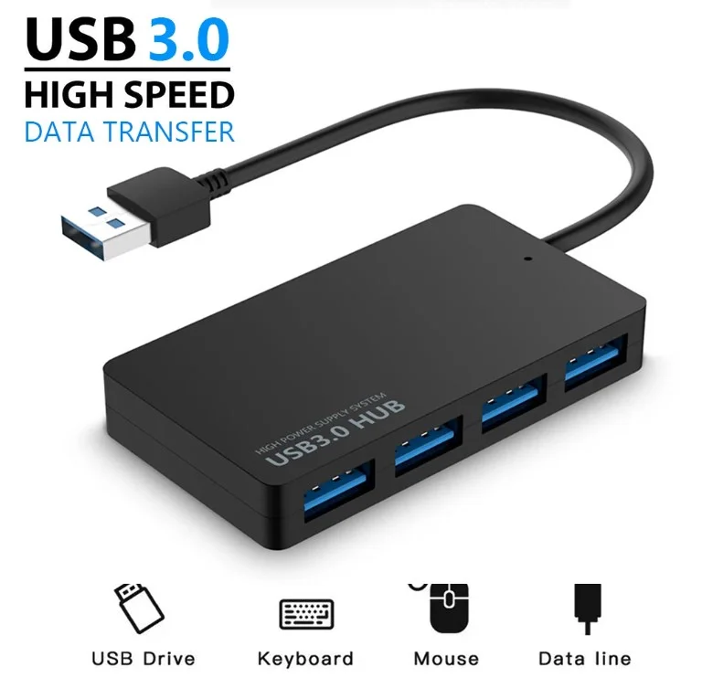 HAING HI U302 USB 3.0 Hub – 4 Ports - Thumbnail 3