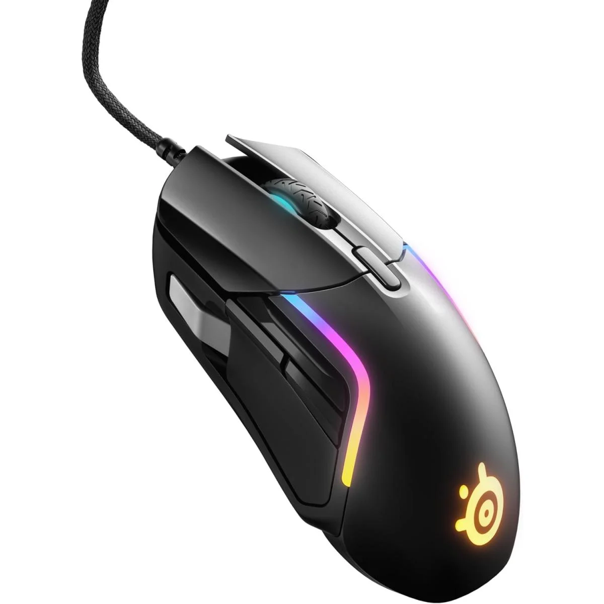SteelSeries Rival 5 Wired Gaming Mouse with Prism RGB, 18000 CPI - Image 3