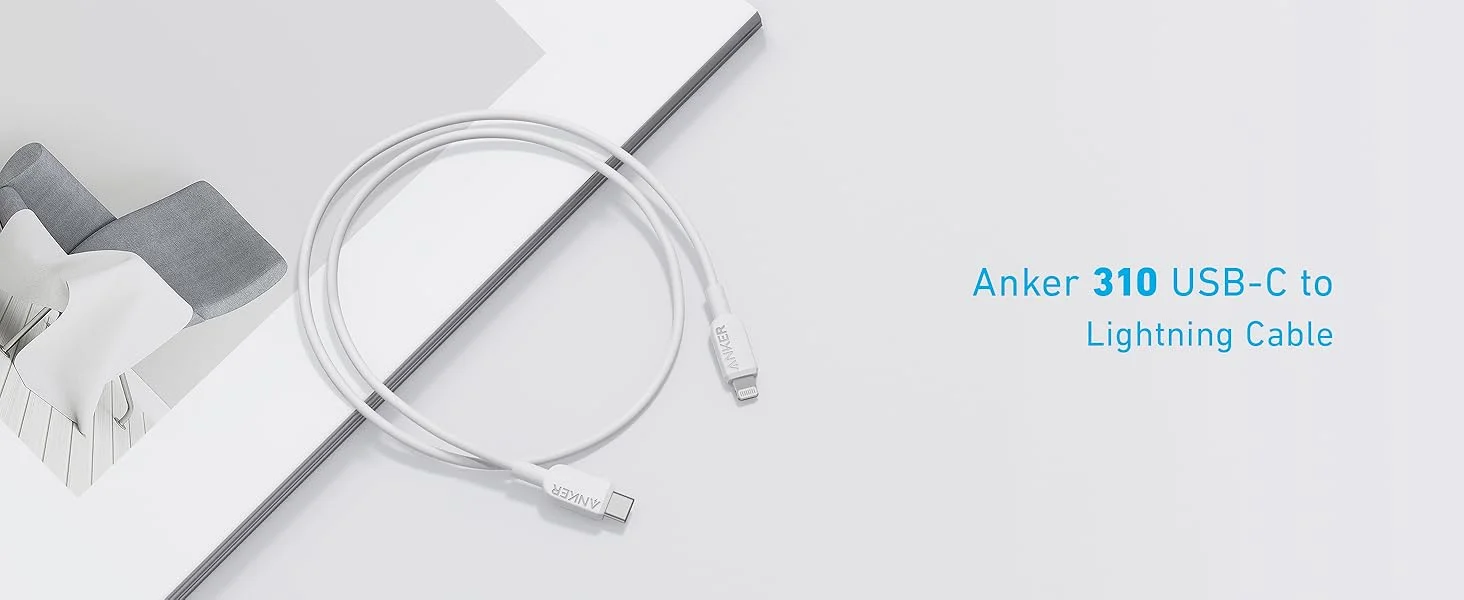Anker USB-C to Lightning Cable 90CM MFi Certified for iPhone 14 Series White - Image 6