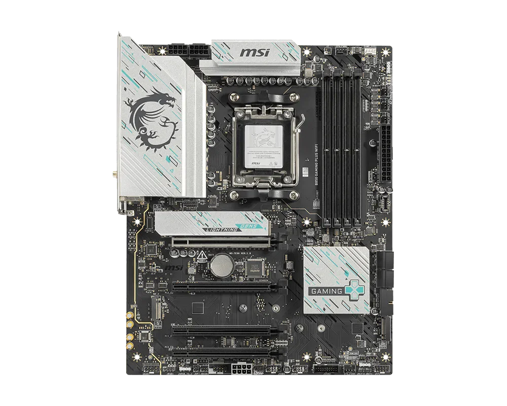 MSI B850 Gaming Plus WiFi & Bluetooth DDR5 Motherboard for AMD AM5 - Image 2