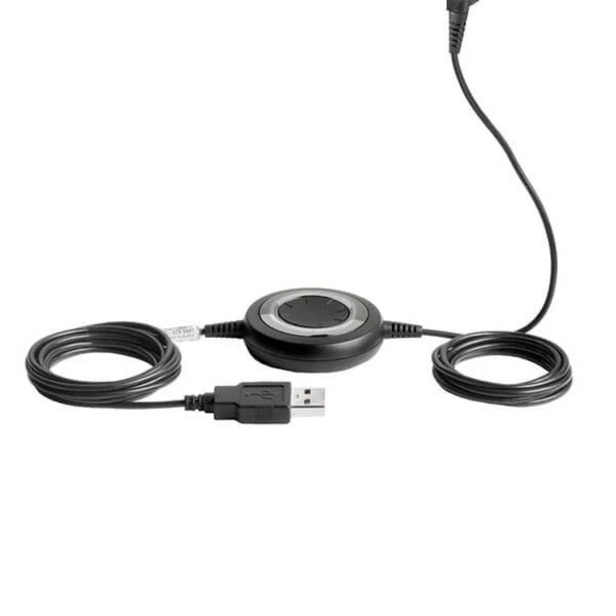 سماعة رأس Jabra BIZ 2400 Duo NC USB بميكروفون عازل للضوضاء وUSB-A أسود 2499-823-104 - Image 4