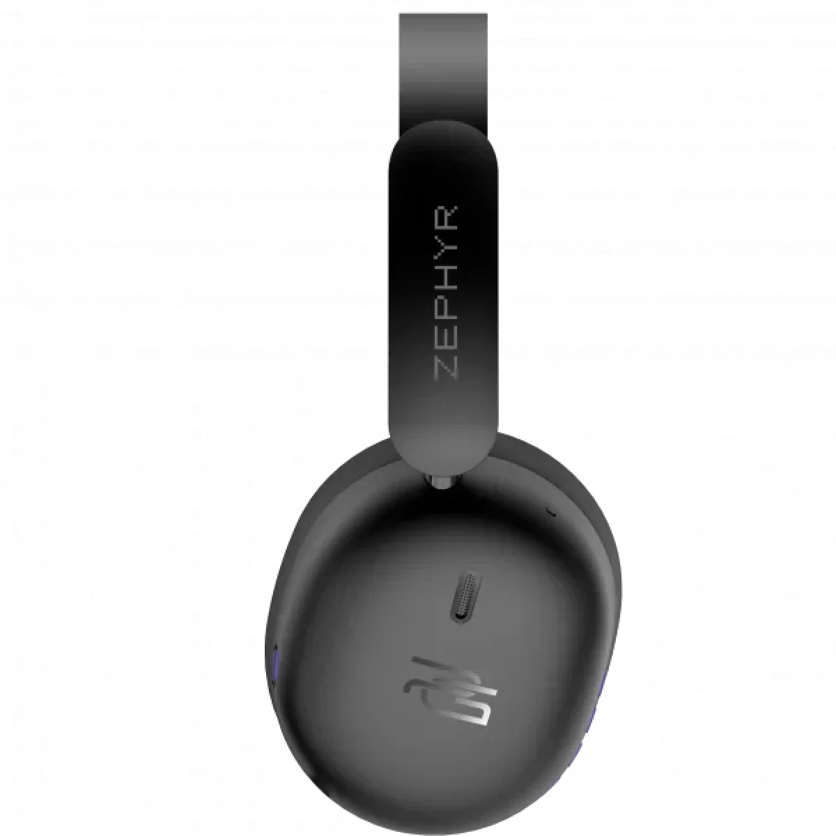 Proove Zephyr Tri-Mode Wireless Gaming Headset with 7.1 Audio, Black/Purple WHZP00022001 - Thumbnail 4