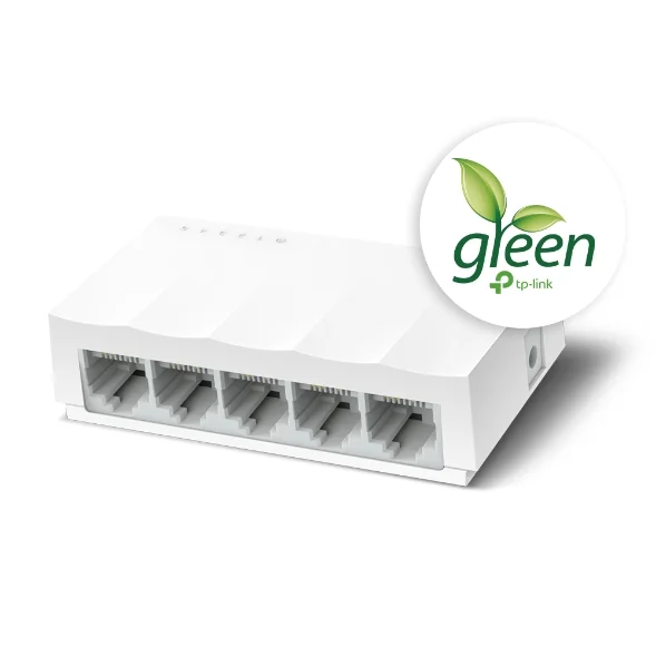 سويتش مكتبي TP-LINK LS1005 بـ 5 منافذ إيثرنت 10/100Mbps - Image 2