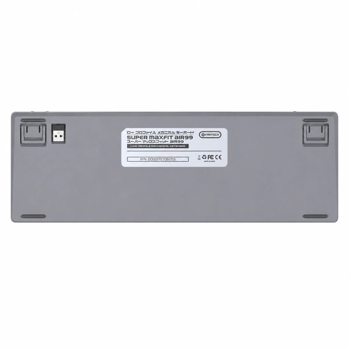 Fantech Low-Profile Wireless Mechanical Keyboard Grey Red Switch SUPER MAXFIT AIR99 MK916 - Image 3