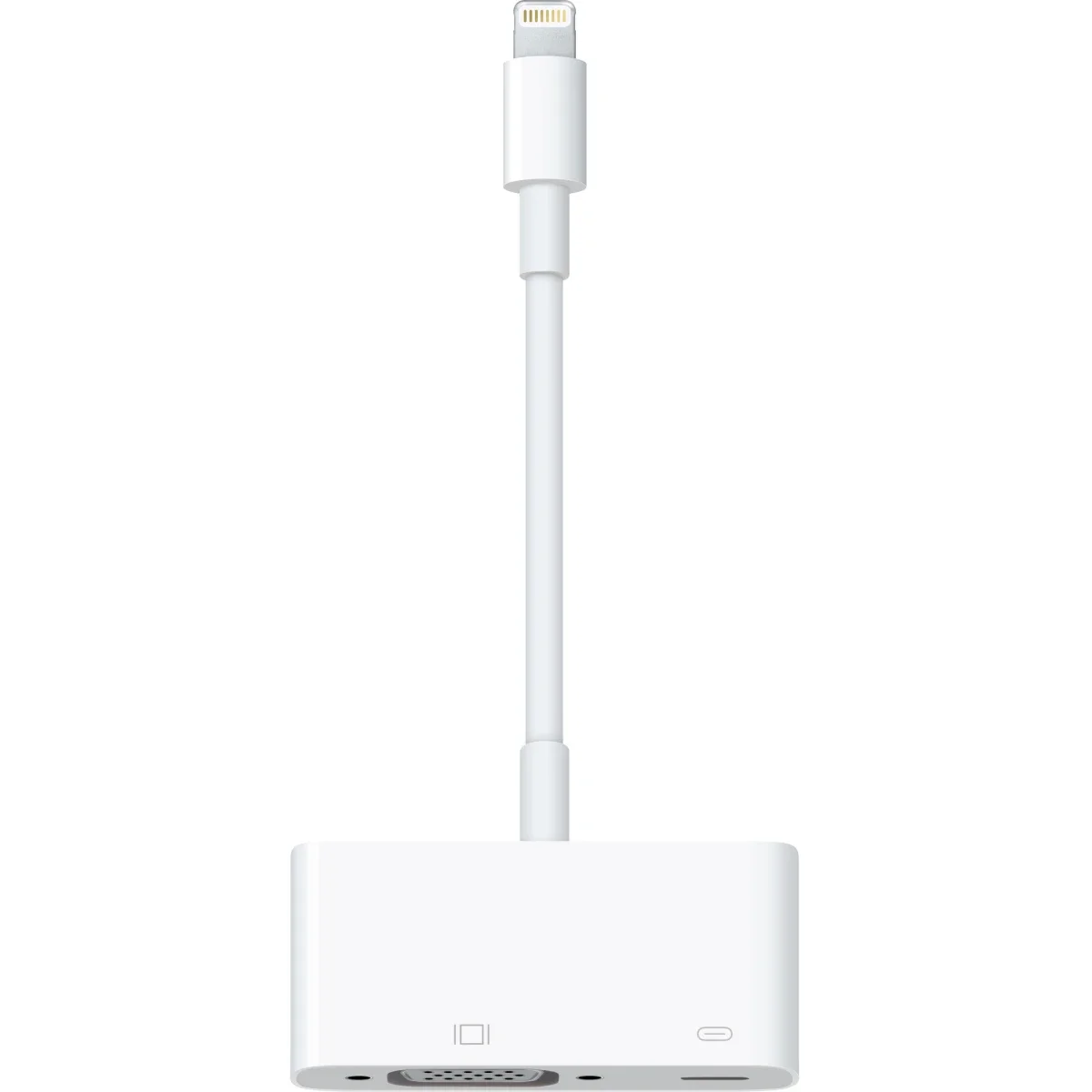 محول Apple Lightning إلى VGA باللون الأبيض - Image 1