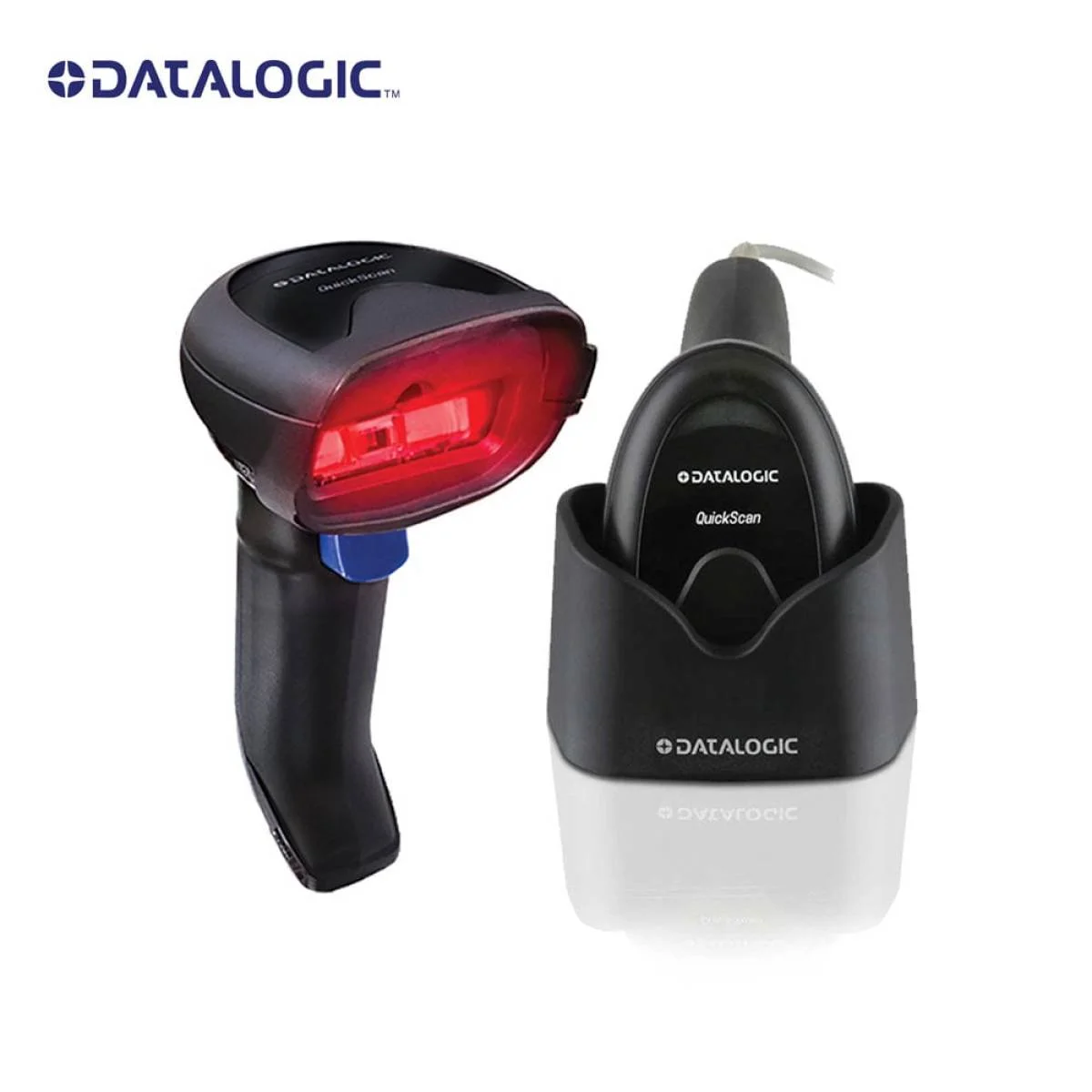 ماسح باركود سلكي Datalogic QD2220-BKK1S QuickScan 2200 أحادي البعد مع USB-C - Image 2