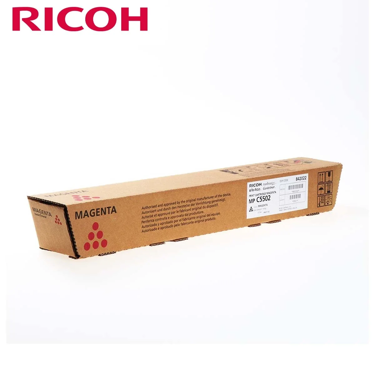 تونر ليزر Ricoh 842022 أصلي ماجنتا لطابعات MP C4502 وC5502
