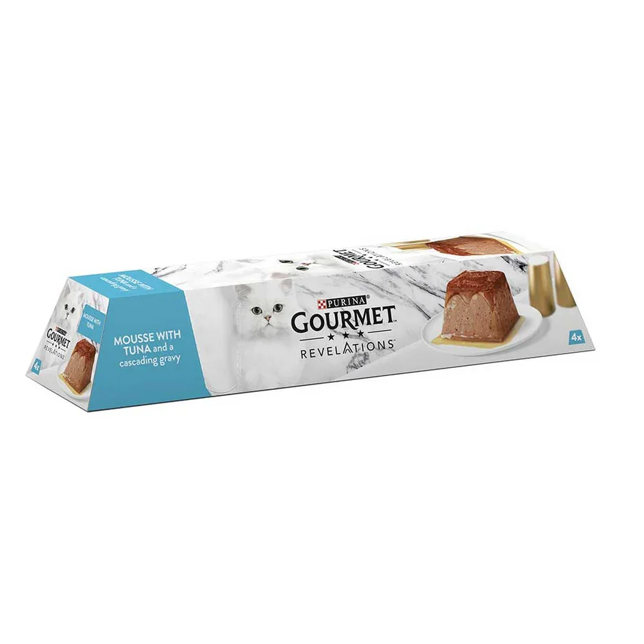 طعام قطط رطب GOURMET موس بالتونة