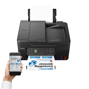 Canon PIXMA G4470 Ink Tank All-in-One Wireless Multifunction Printer with ADF, Black - Image 9