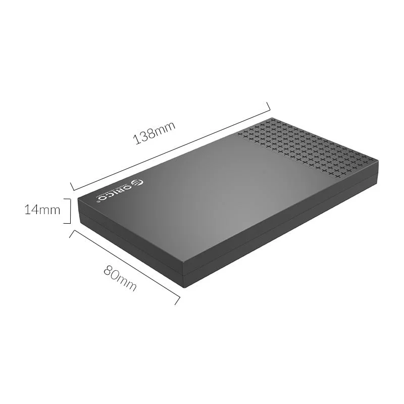 علبة هارد ديسك ORICO 2526C3 مقاس 2.5 إنش USB Type-C - Thumbnail 6