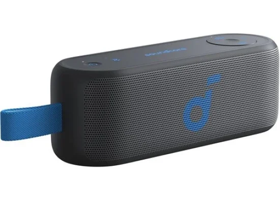سماعة Anker A3172 Soundcore Select 3 بلوتوث محمولة مقاومة للماء، 16 واط، أسود - Thumbnail 8