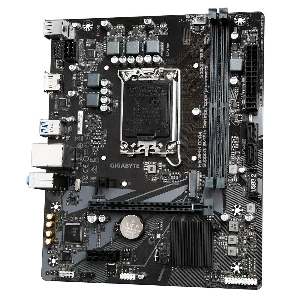 GIGABYTE DDR4 Motherboard H610M K - Image 2