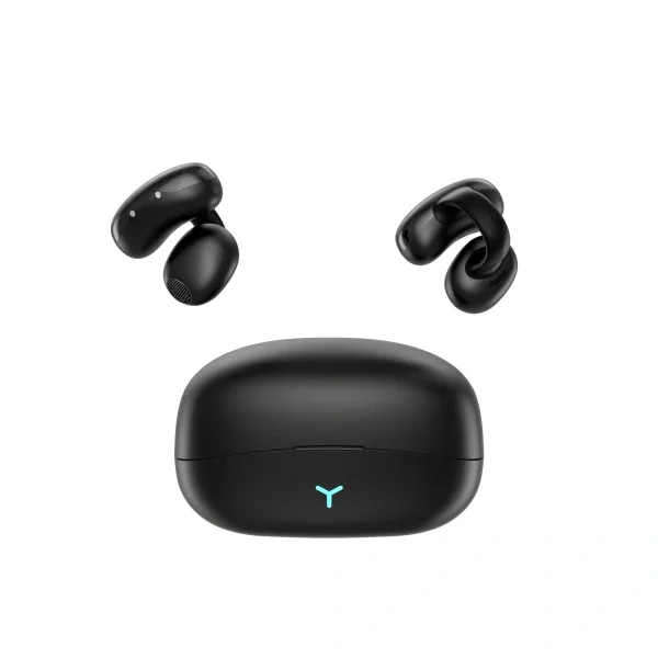 سماعات WiWU T17 لاسلكية Bluetooth 5.2 مع علبة شحن - أسود - Image 9