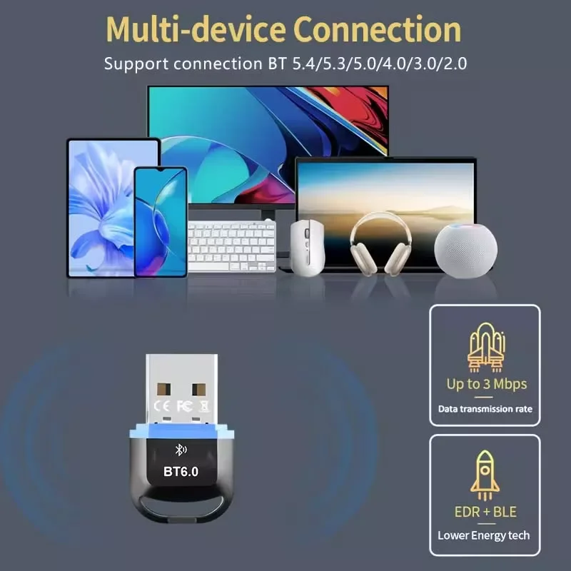 محول بلوتوث USB V6.0 توصيل وتشغيل - Image 9