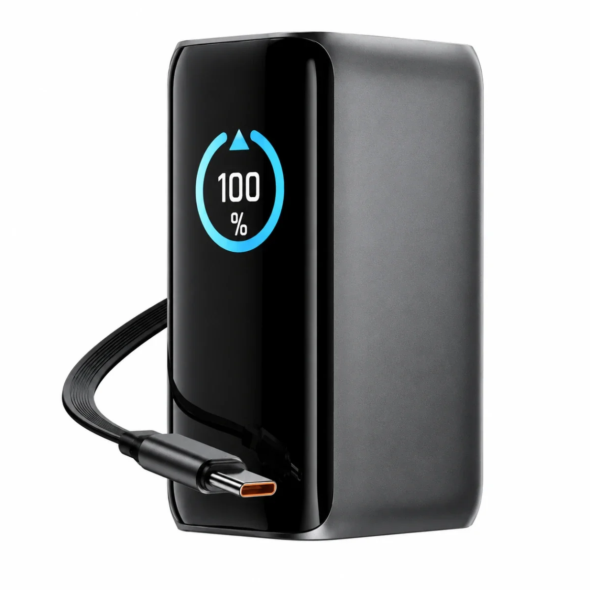 ACEFAST PB0902 10000mAh 45W PD Power Bank with Retractable USB-C Cable and TFT Display - Image 2