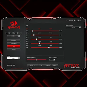 Redragon M811 Aatrox MMO Gaming Mouse, Wired RGB, 15 Programmable Buttons - Thumbnail 14
