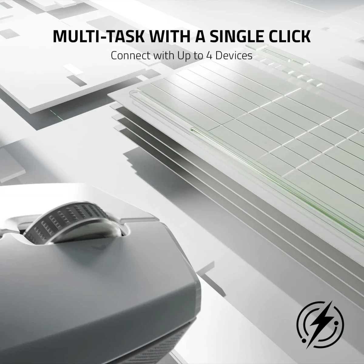 Razer Pro Click Mini Wireless Silent Mouse with HyperScroll, 7 Programmable Buttons - Thumbnail 5