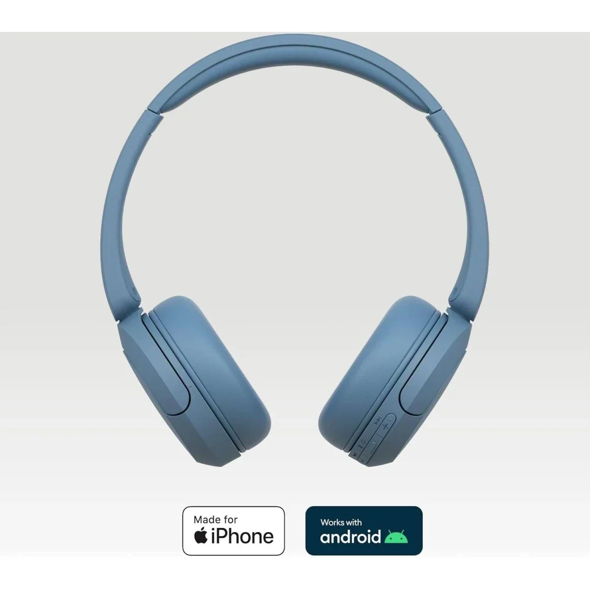 Sony WH-CH520 Wireless Bluetooth 5.2 Headphones, 2.4GHz, Up to 40 Hours, Blue - Thumbnail 4