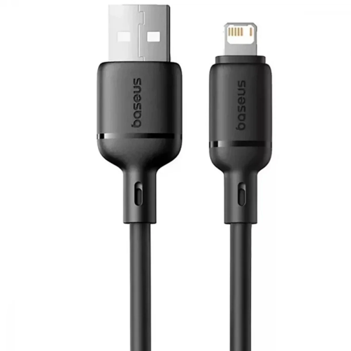 Baseus P10377702113-01 Silky Series USB-A to Lightning Cable 2.4A 2m Cluster Black