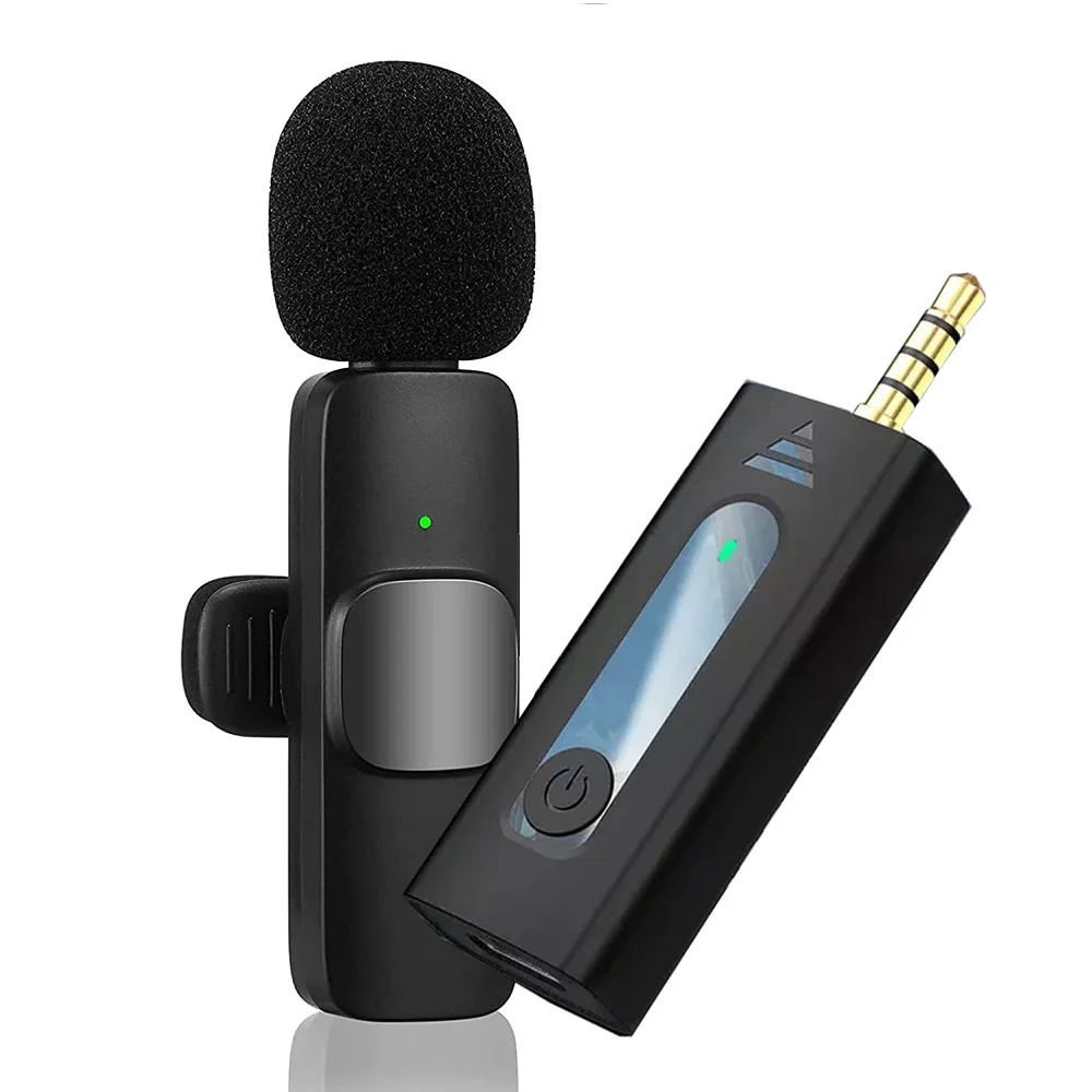 K35 Wireless Lavalier Microphone for 3.5mm Devices