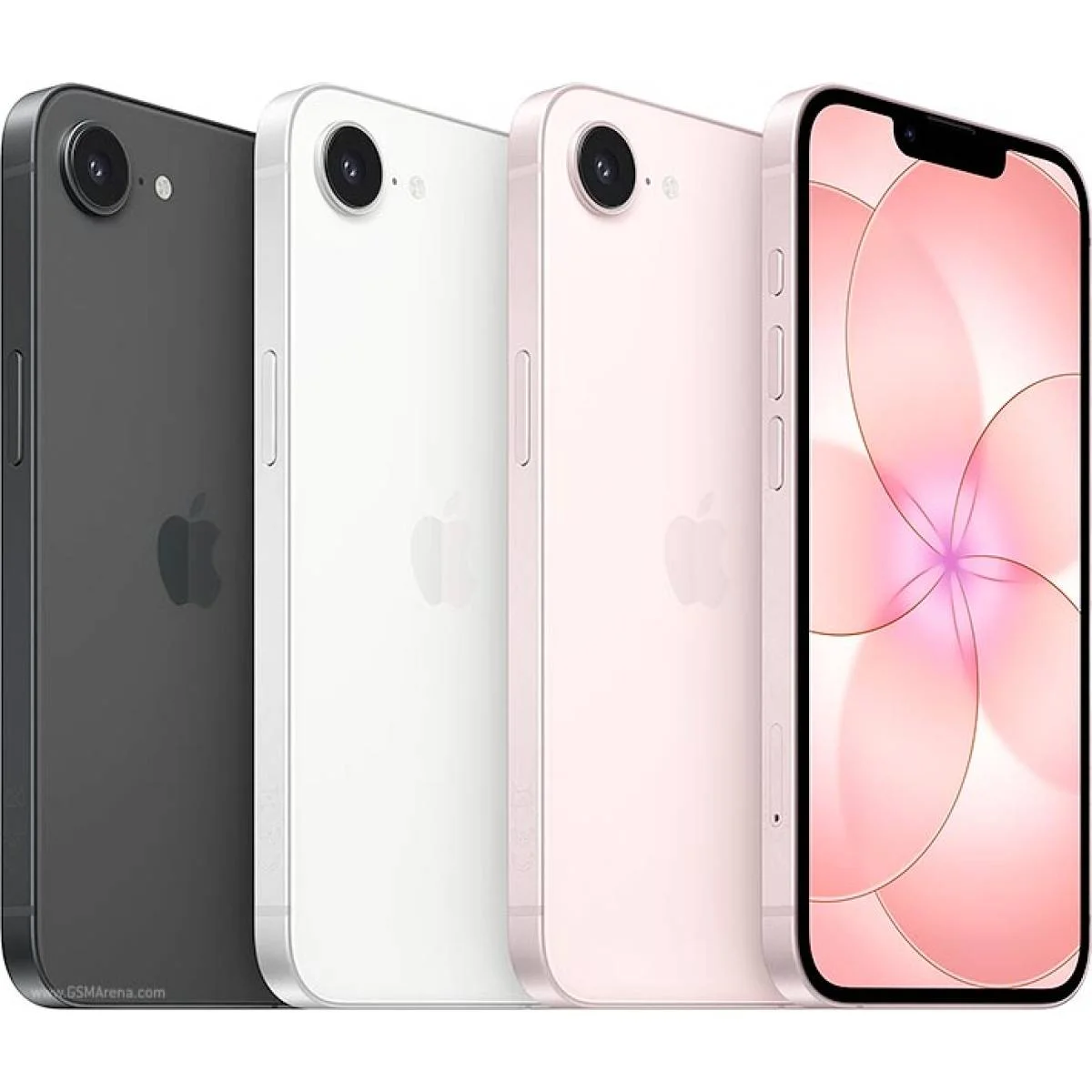 هاتف Apple iPhone 17e 512GB أسود، A19، شاشة Super Retina XDR 6.1 إنش، كاميرا 48MP، IP68