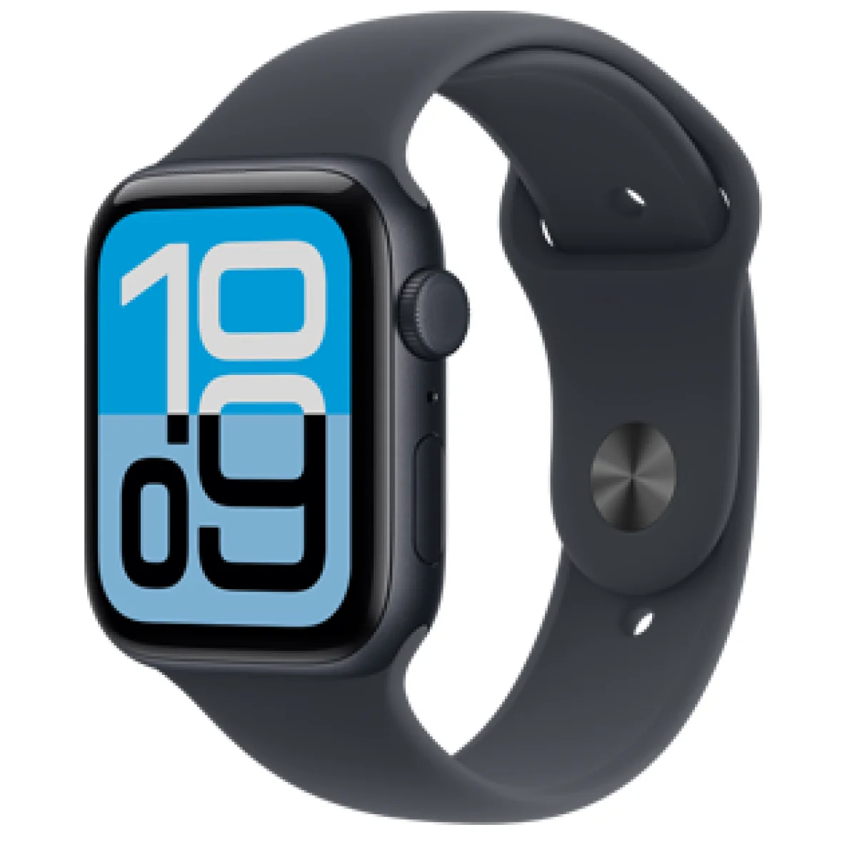 ساعة Apple Watch SE (3rd Gen) ذكية 44 مم بمعالج S10 وشاشة Retina دائمة التشغيل، متابعة انقطاع النفس أثناء النوم ونبض القلب، شحن سريع وهيكل ألمنيوم
