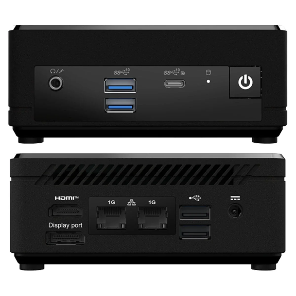 MSI Cubi N (2023) Mini PC Barebone 0.7L Intel N200 4-Cores Dual LAN