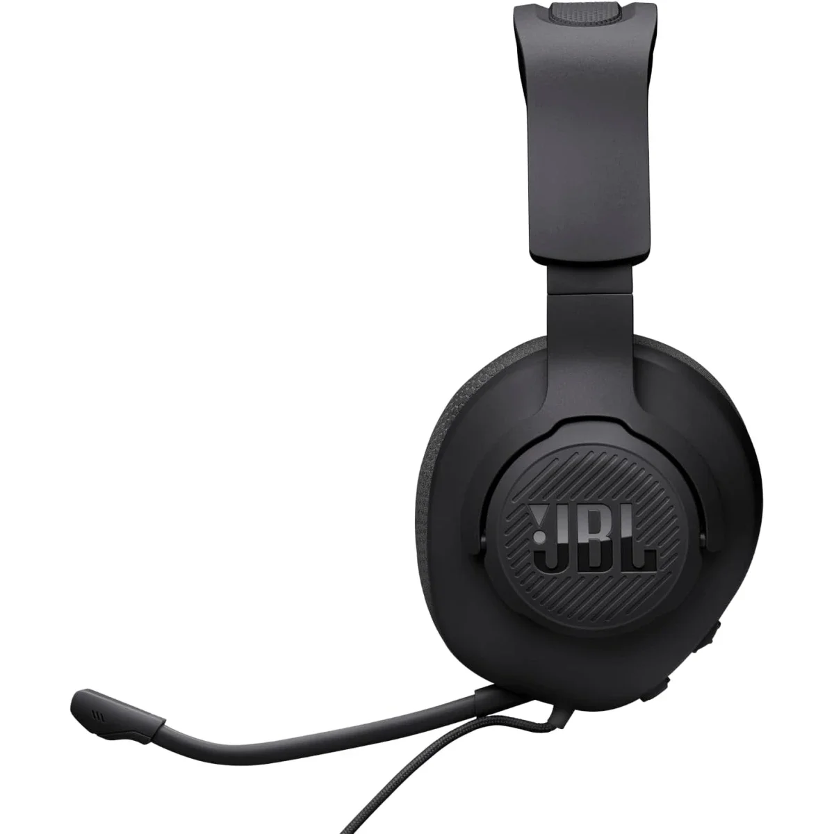 سماعة ألعاب JBL Quantum 100M2 سلكية بمحركات 40 مم وميكروفون بوم قابل للفصل وكابل 1.2 متر - أسود - Thumbnail 10