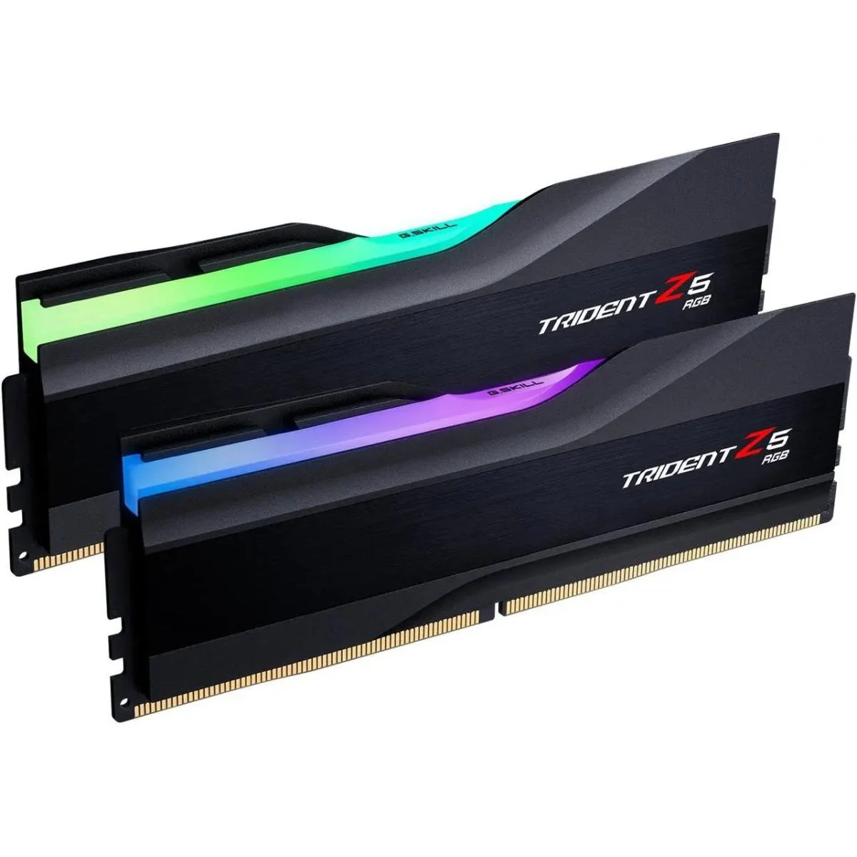 ذاكرة G.SKILL Trident Z5 RGB Series بسعة 32GB (2x16GB) DDR5 بسرعة 8000MT/s وتوقيت CL38 - أسود