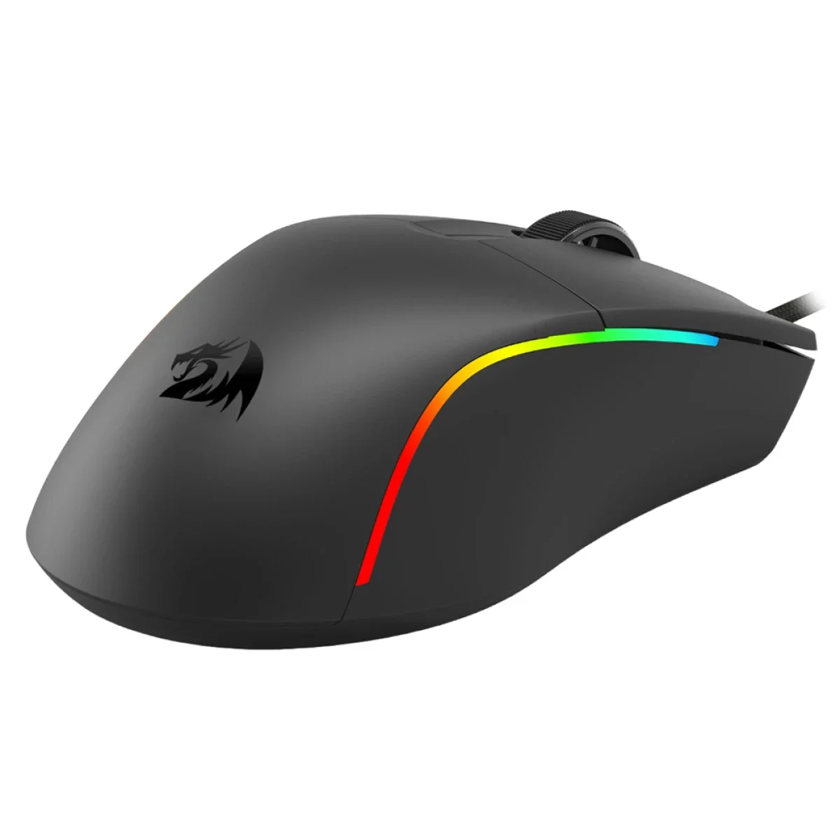 ماوس ألعاب Redragon M816 Deicide سلكي USB-C بدقة 4000 DPI وإضاءة RGB، أسود - Thumbnail 6