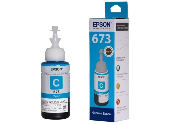 EPSON T6735 Original Light Cyan Ink Bottle - Thumbnail 2