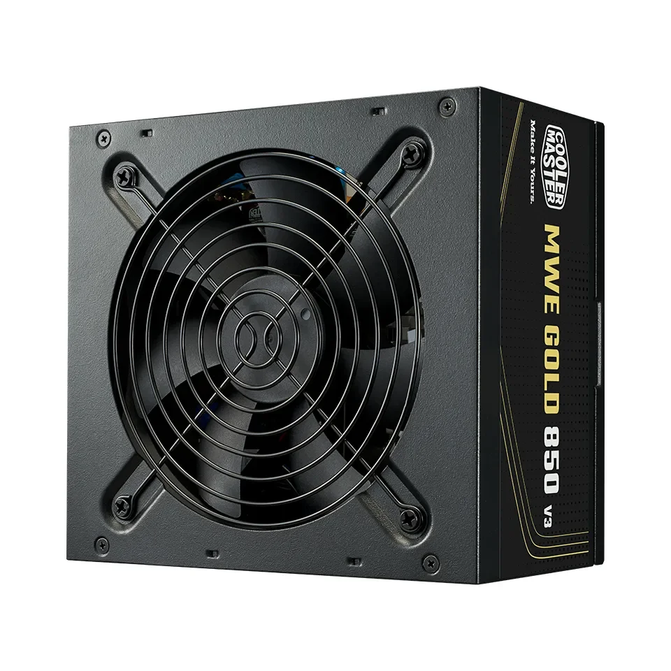 Cooler Master MWE Gold 850 V3 850W 80 PLUS Gold ATX 3.1 Non-Modular Power Supply - Thumbnail 8