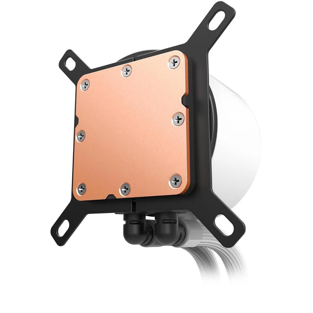مبرد سائل للمعالج NZXT Kraken Plus 360 RGB أبيض بشاشة LCD مقاس 360 مم - Image 3