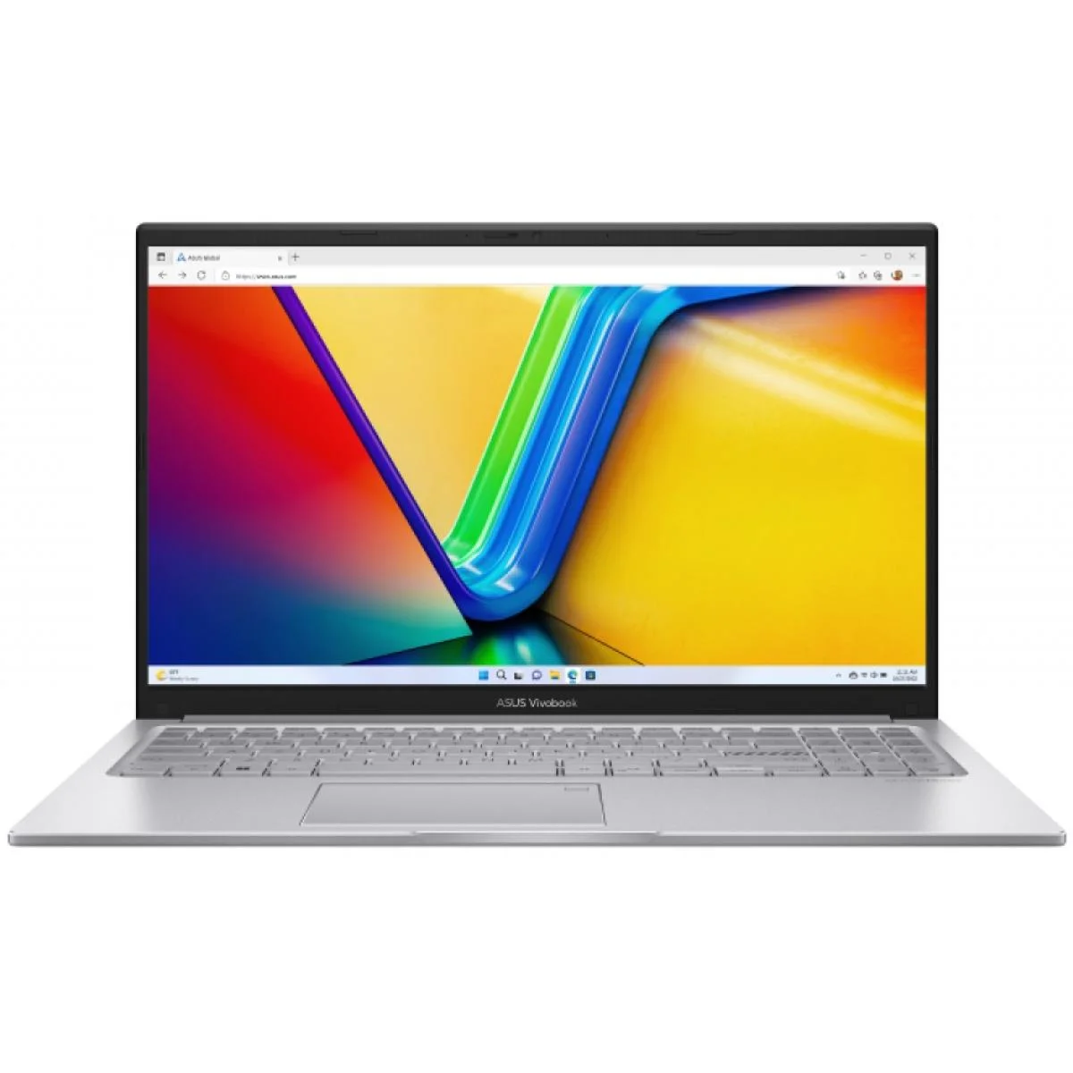 لابتوب Asus VivoBook 15 X1504ZA-NJ247 بشاشة 15.6 إنش FHD، Core i7-1355U، رام 8GB، SSD 512GB، فضي